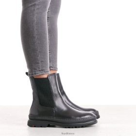 LLOYD bottines à enfiler en cuir lisse T8LXD958 - LLOYD France noir femmes chaussures