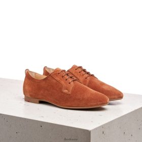 LLOYD demi-chaussures à lacets en daim T8LXD1185 - LLOYD Chaussures brun femmes chaussures