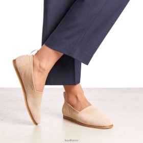 LLOYD pantoufle en cuir à enfiler T8LXD1129 - LLOYD Chaussures beige femmes chaussures