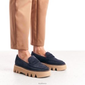 LLOYD pantoufle à enfiler en cuir T8LXD1074 - LLOYD France bleu femmes chaussures