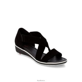 LLOYD sandale à surface en daim T8LXD1248 - LLOYD France noir femmes chaussures